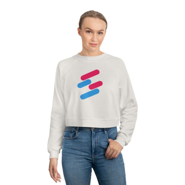 Women's Cropped Fleece Pullover Swemori - Image 3