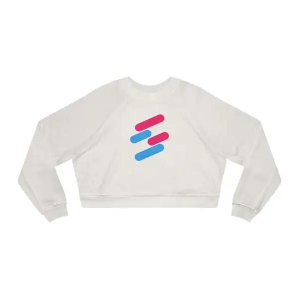 Women's Cropped Fleece Pullover Swemori